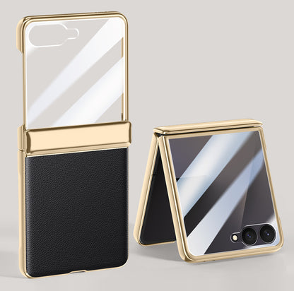Luxury Electroplated Leather Case