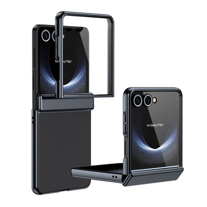 Electroplating Frame Leather Case