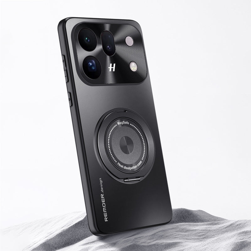 Rotating Magnet Stand Frosted Case