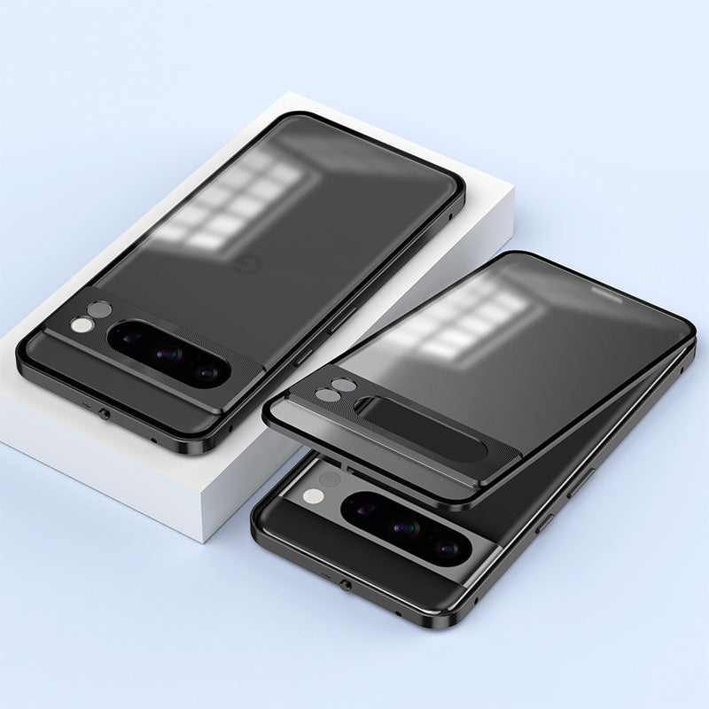 Single-Sided Buckle Metal Frame Case