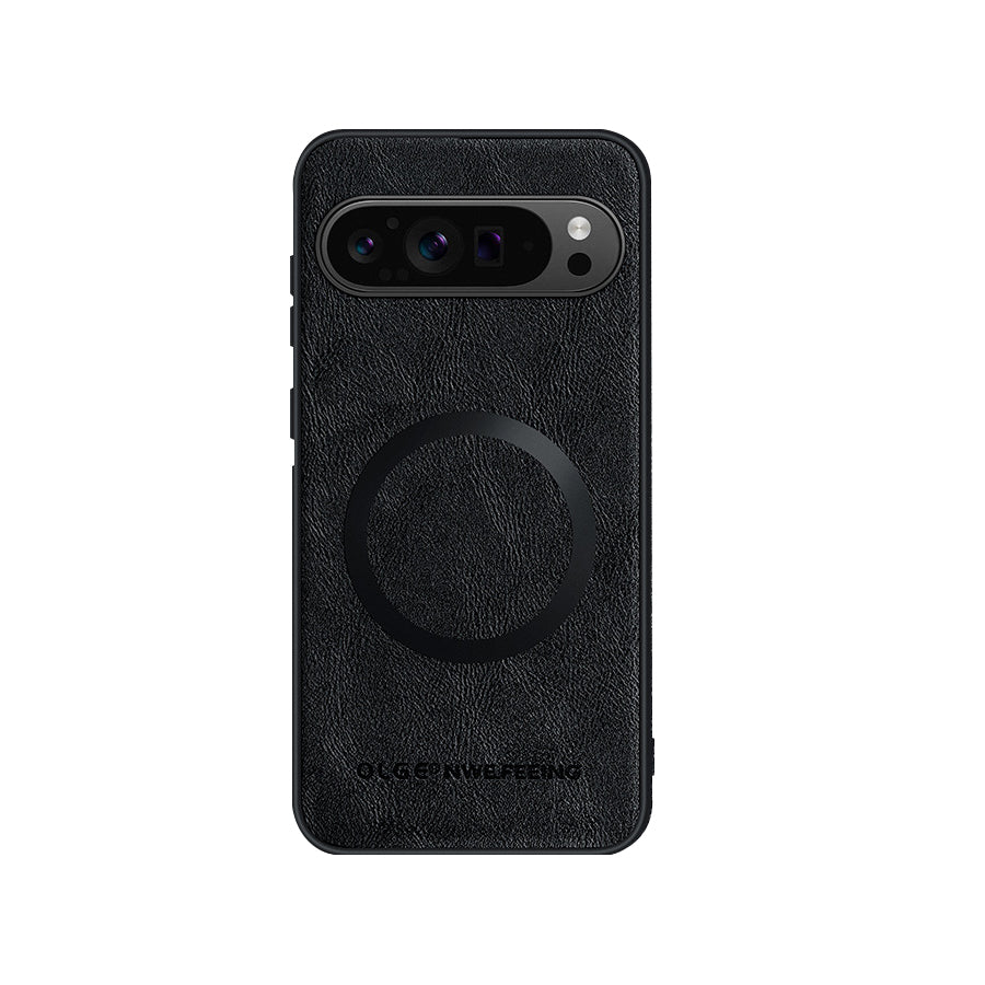 High-End Custom Leather Case with MagSafe