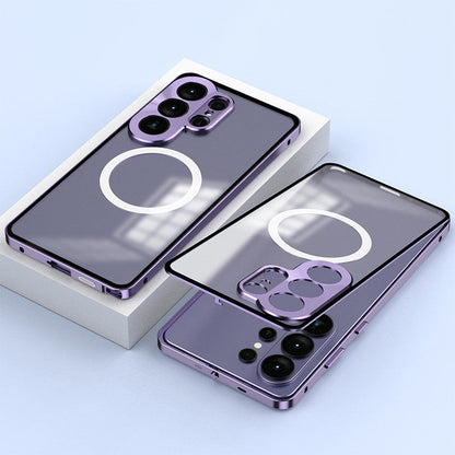 Single-Sided Buckle Metal Frame Case with MagSafe