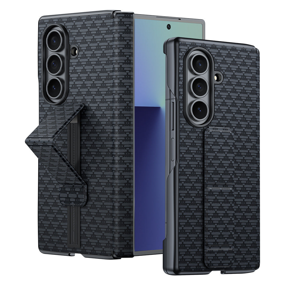 Wristband Bracket Wax Leather Case