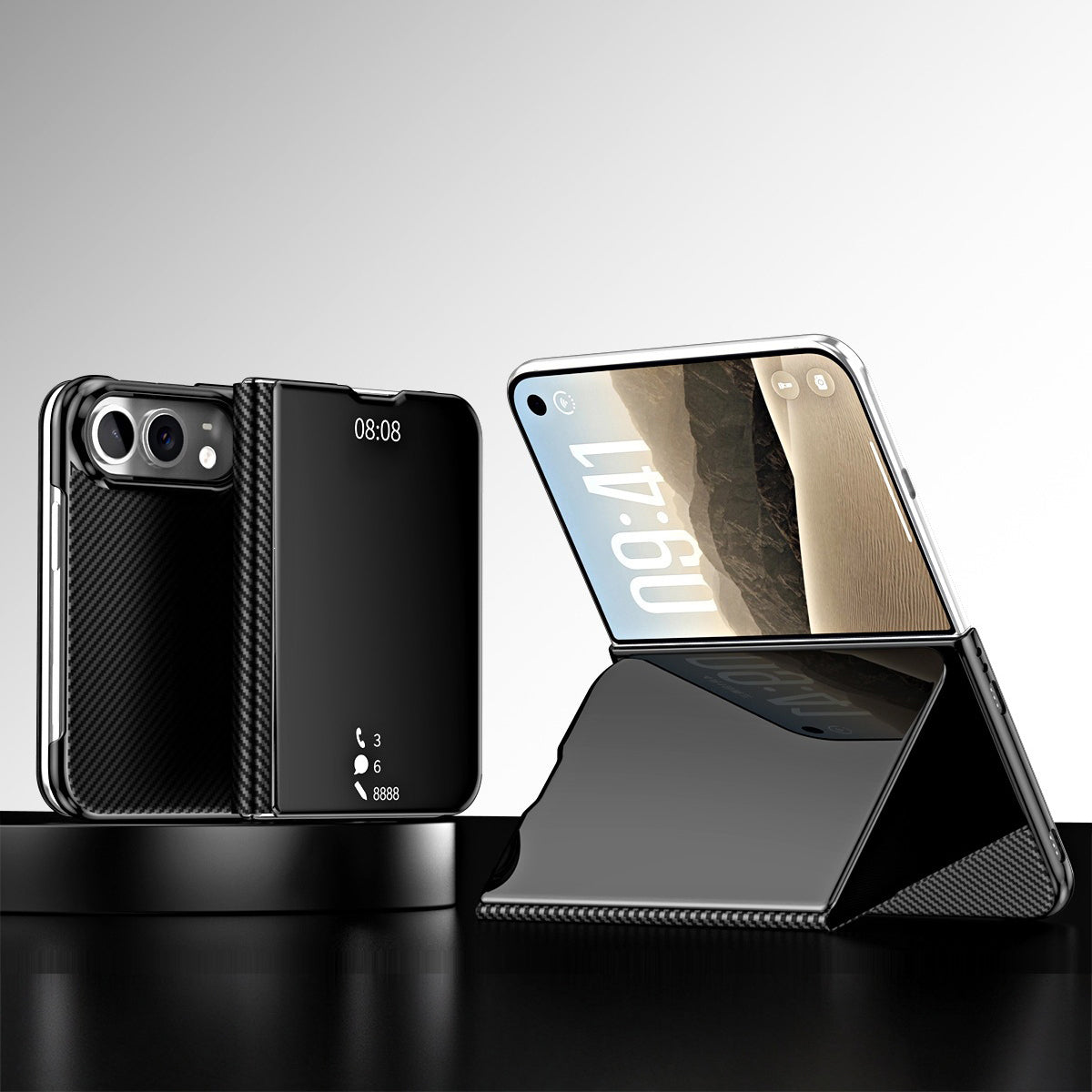 Smart View Window Flip Case