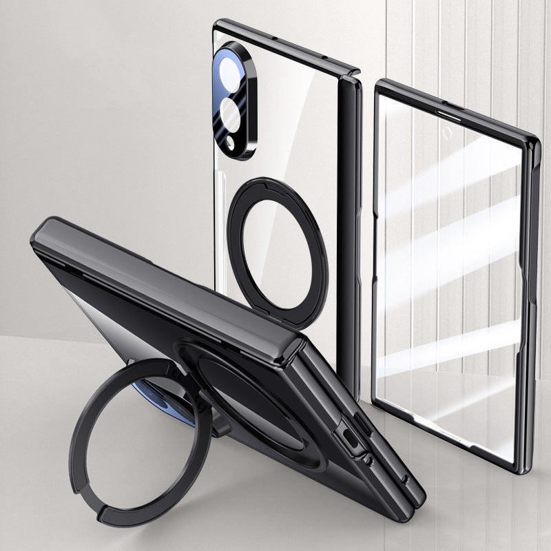 360° Rotating Stand Clear Case with MagSafe