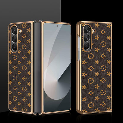 Luxury Electroplated Leather Case