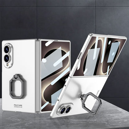 Slim Matte Case With Rotatable Ring