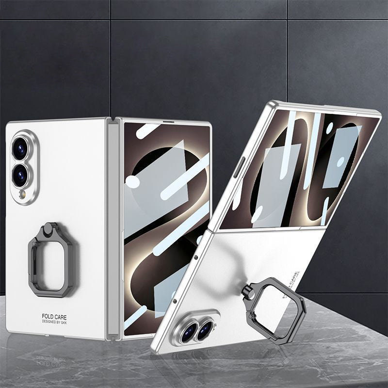 Slim Matte Case With Rotatable Ring