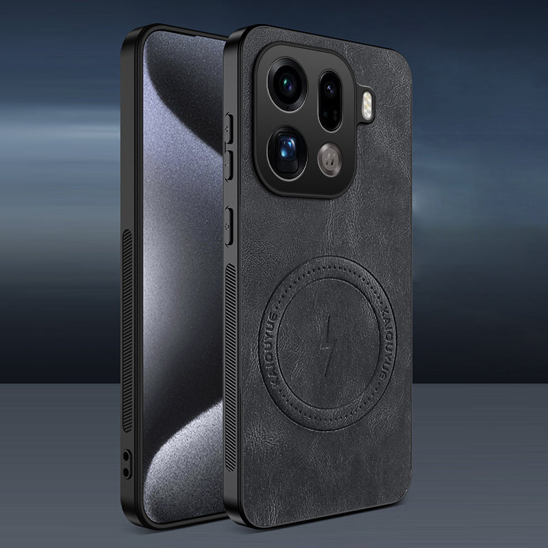 Matte Leather Case with MagSafe