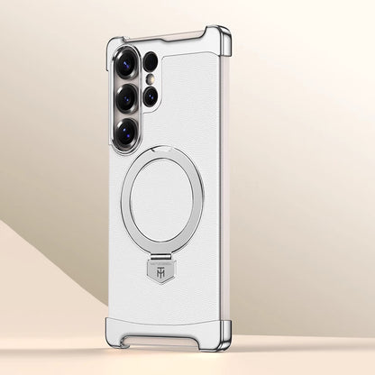 Foldable Stand Leather Case with MagSafe