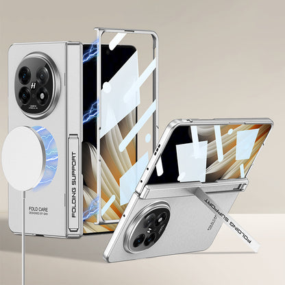 Frosted Ultra-Thin Kickstand Case with MagSafe