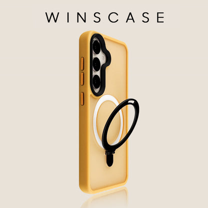 Translucent Frosted Swivel Kickstand Case with MagSafe