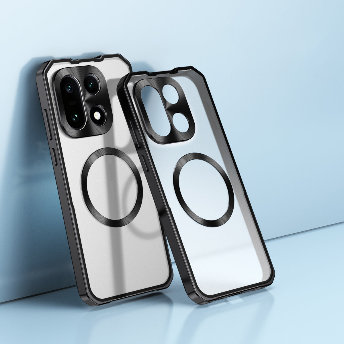 Single-Sided Buckle Metal Frame Case with MagSafe