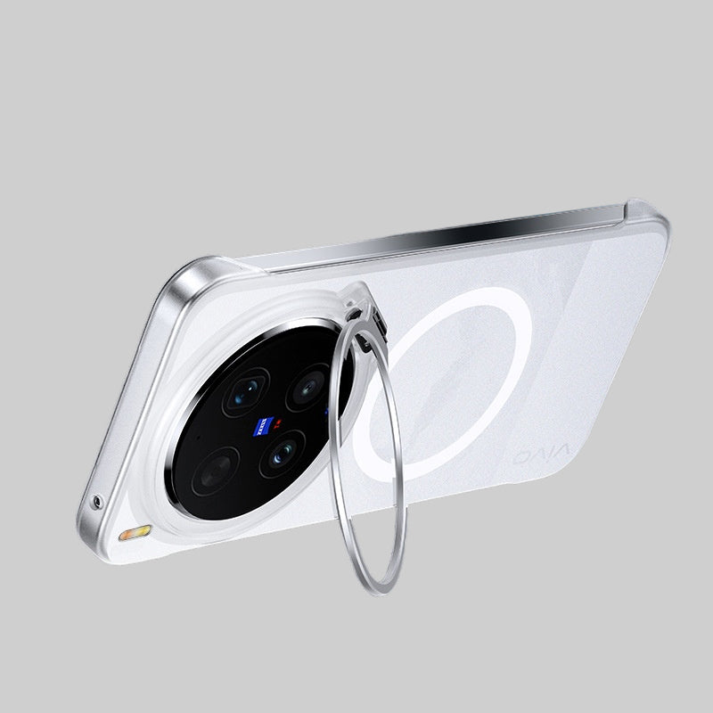 Frameless Invisible Lens Holder Clear Case with MagSafe