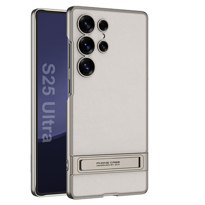 Folding Stand Business Leather Case