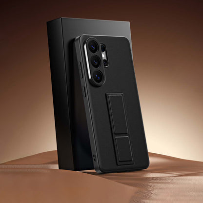 Folding Kickstand Leather Case