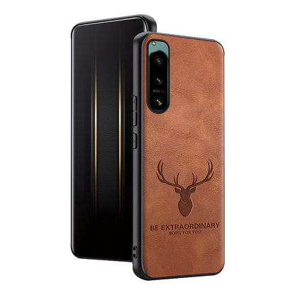 Elk Engraved Leather Case