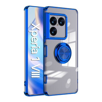 Magnetic Ring Stand Clear Case