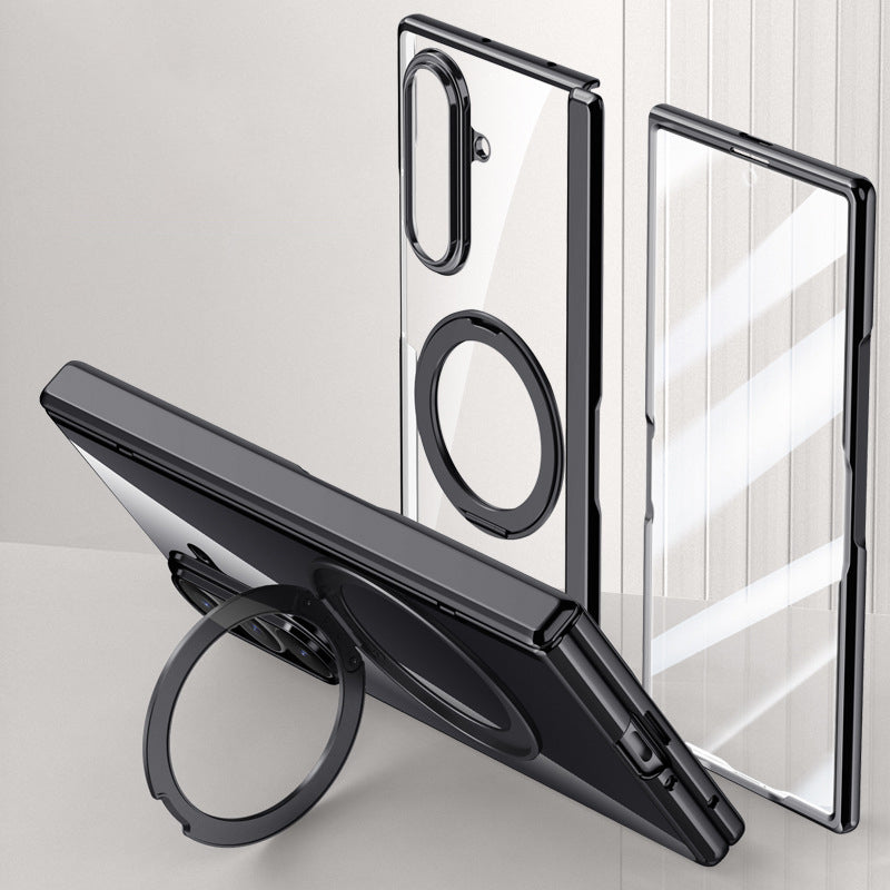 360° Rotating Stand Clear Case with MagSafe