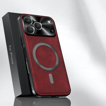 High-Quality Business Leather Case with MagSafe