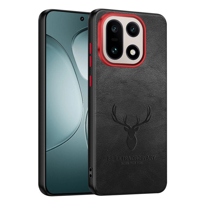 Elk Engraved Leather Case
