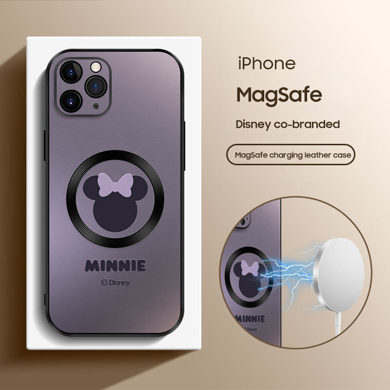 Disney Cartoon Leather Case with MagSafe