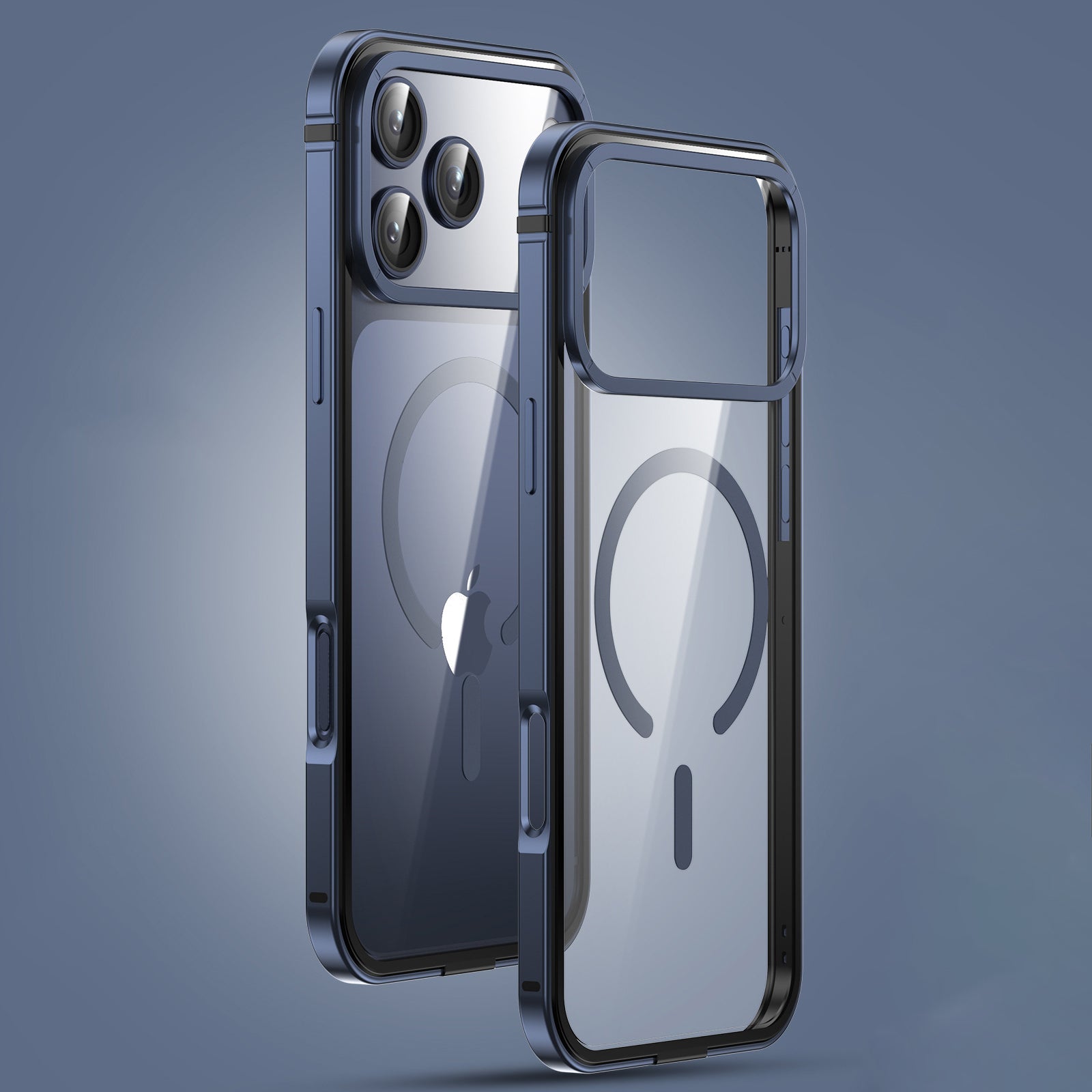 Alloy Frame Transparent Case with MagSafe