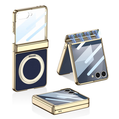 Electroplated Leather Case with MagSafe