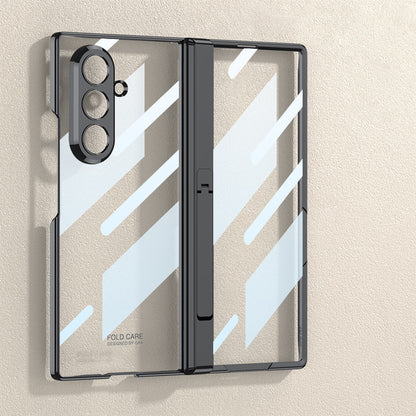 Transparent Electroplated Case with Kickstand