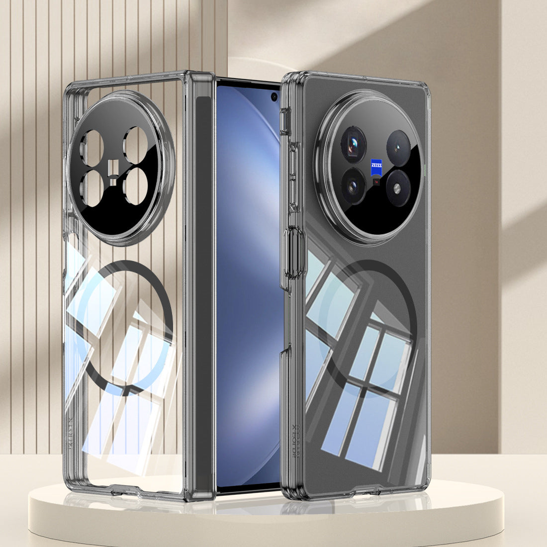 Electroplated Clear Case with MagSafe