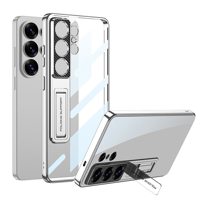 Electroplated Bracket Clear Case