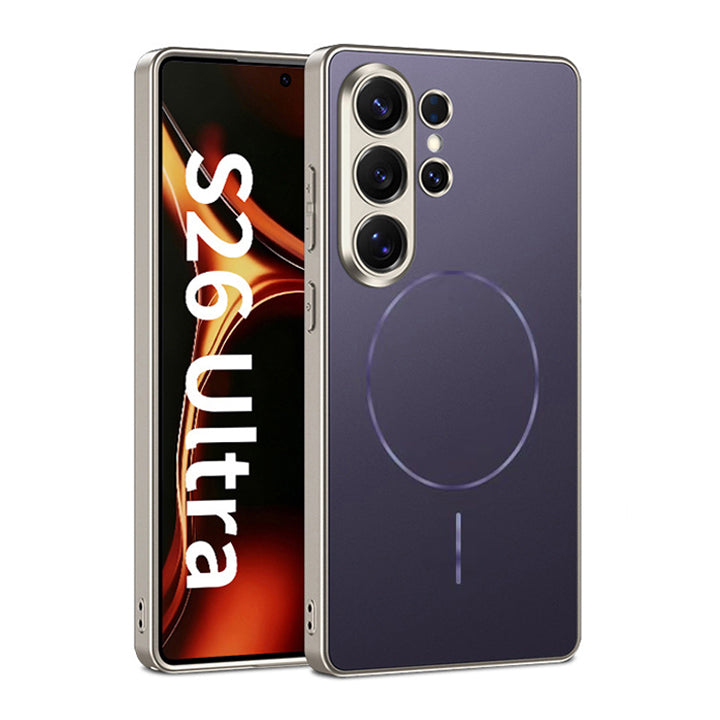 Electroplated Frosted Case with MagSafe