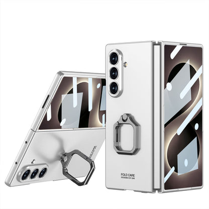 Slim Matte Case With Rotatable Ring