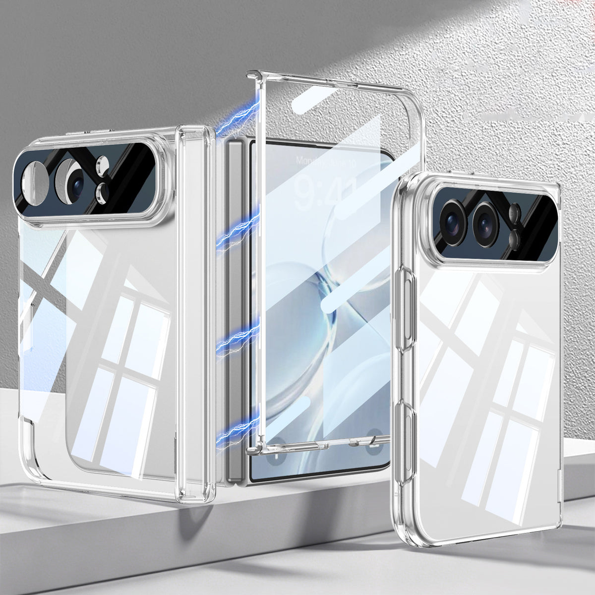 Shell and Film Integrated Transparent Case