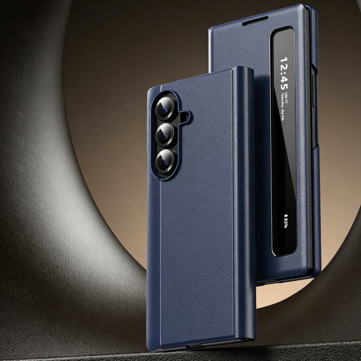 Folding Flip Leather Case