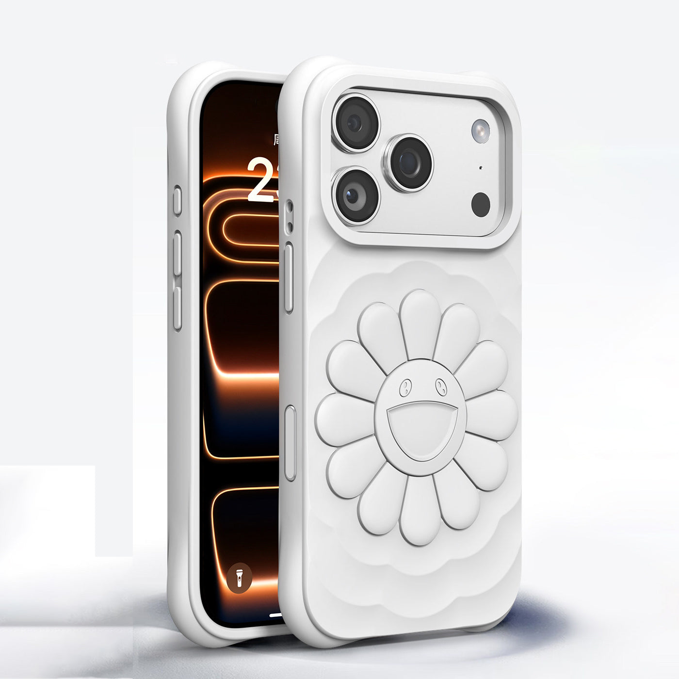 Sunflower Liquid Silicone Case with MagSafe
