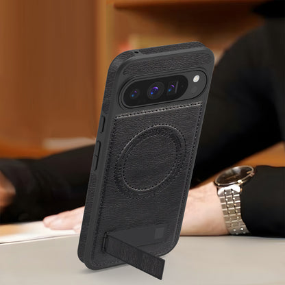 Folding Stand Leather Case with MagSafe