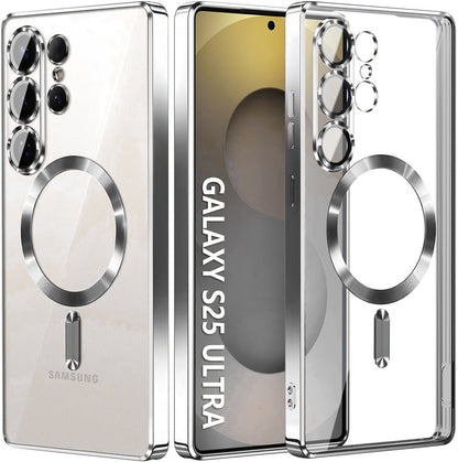 Transparent Electroplated Case with MagSafe