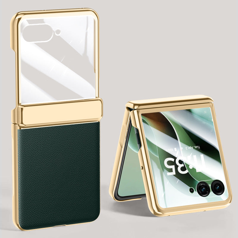 Luxury Electroplated Leather Case