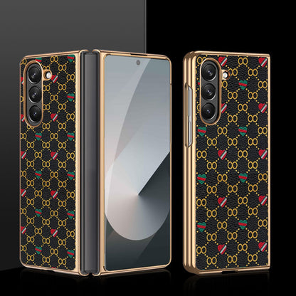 Luxury Electroplated Leather Case