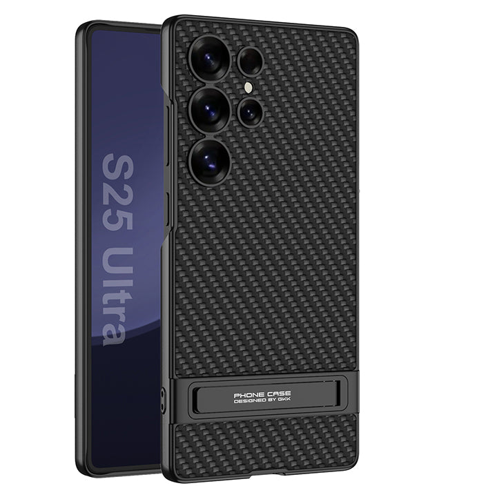 Folding Stand Business Leather Case