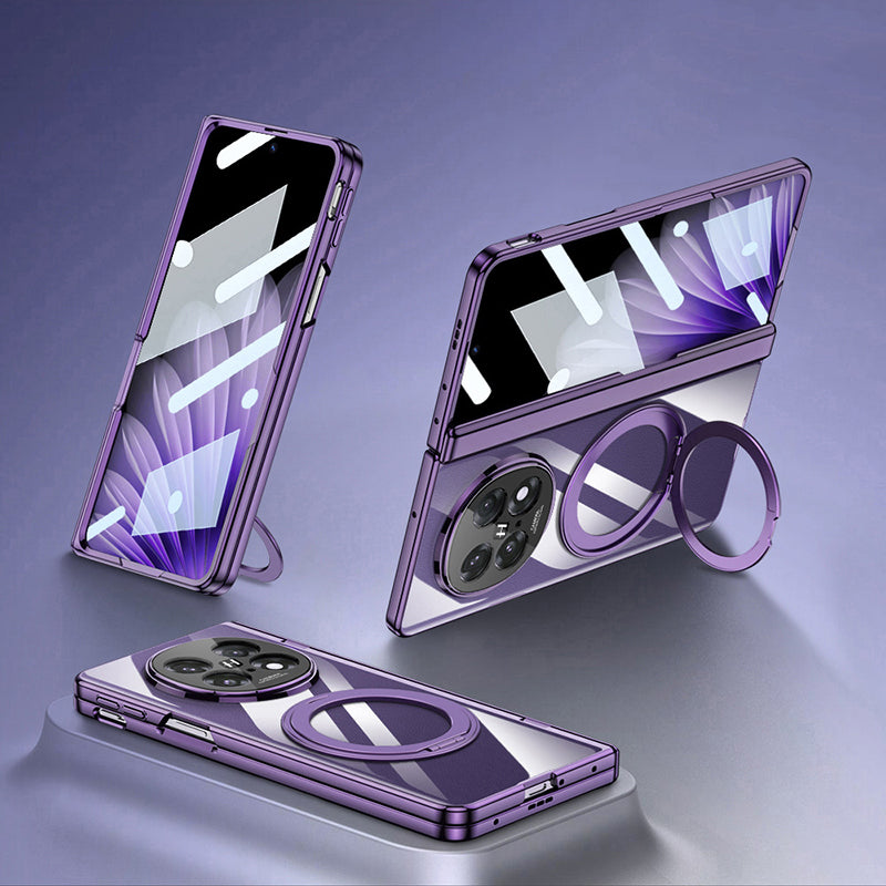 360° Rotating Stand Clear Case with MagSafe