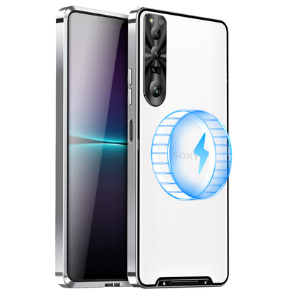 Ultra-thin Metal Glass Case with MagSafe