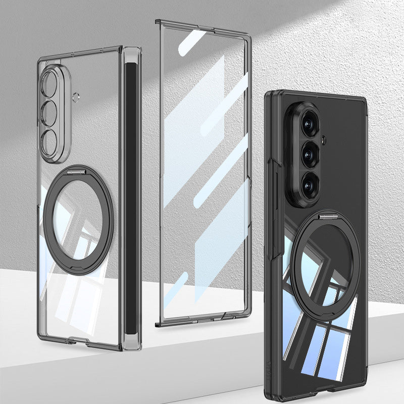 360° Rotating Kickstand Clear Case with MagSafe