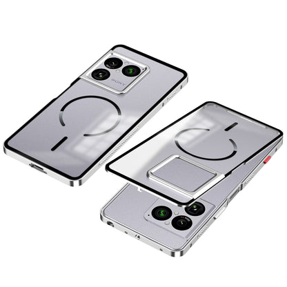 Single-Sided Buckle Metal Frame Case with MagSafe