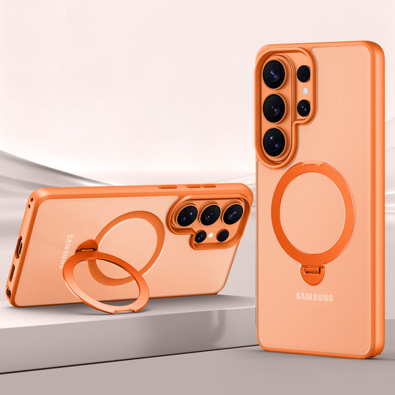 Translucent Frosted Swivel Kickstand Case with MagSafe