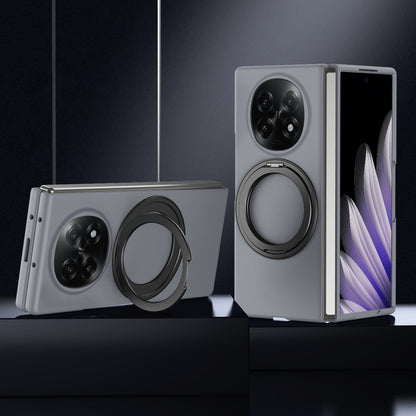 Rotating Magnetic Ring Frosted Case with MagSafe