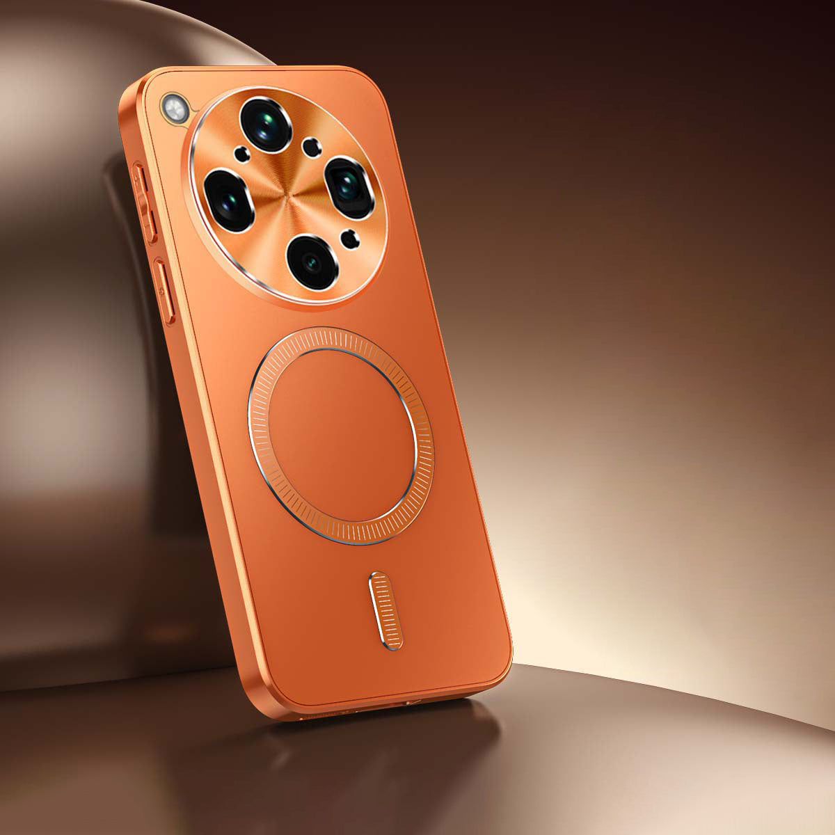 Alloy Metal Frosted Case with MagSafe