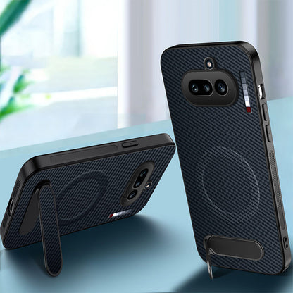 Invisible Bracket Carbon Fiber Pattern Case