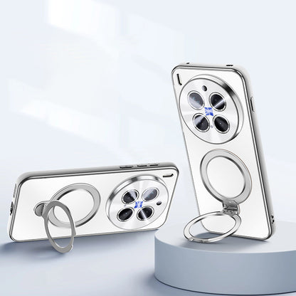 Rotating Magnet Stand Frosted Case with MagSafe